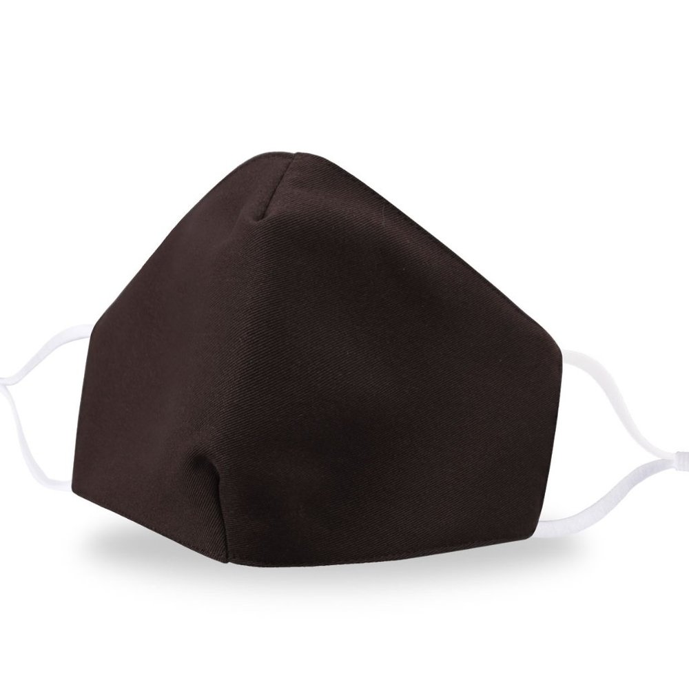 Allsense Unisex Reusable Comfortable Cotton Face Mask Brown